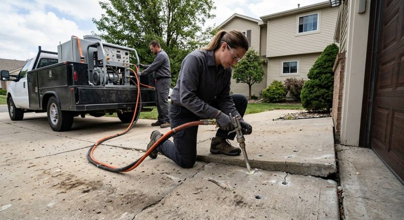 Polyurethane Concrete Lifting Service