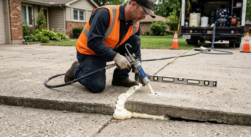 Polyurethane Concrete Lifting Service