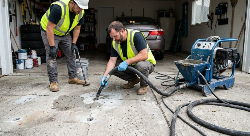 Concrete Leveling in Des Moines, IA