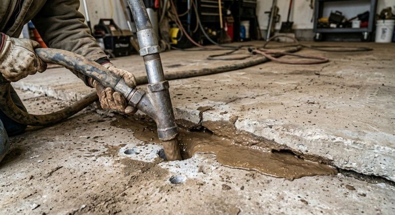 Sunken Slab Repair in Tampa, FL